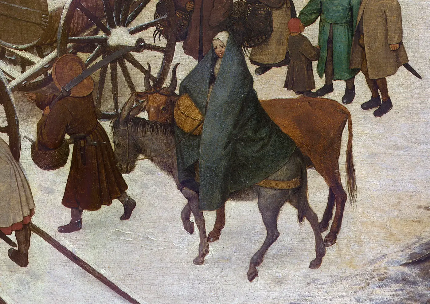 Pieter Bruegel the Elder, The Census at Bethlehem (detail)